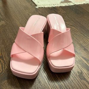 Jeffrey Campbell Bubblegum Pink Sandals